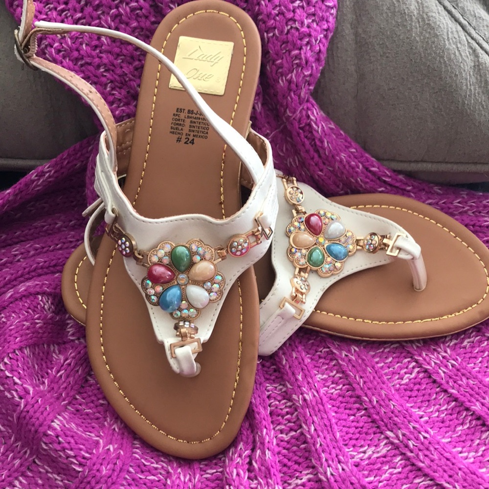 Strappy Sandals never worn